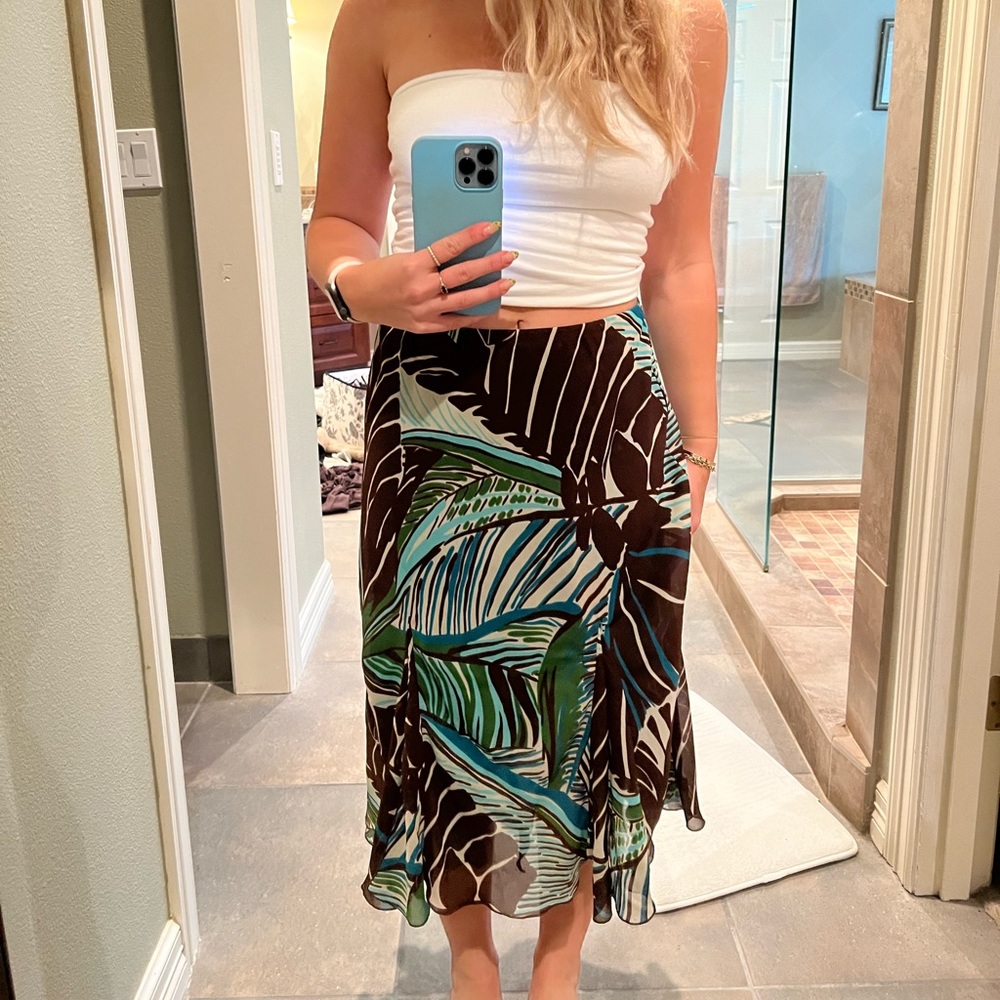 Floral skirt